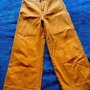 NWT Madewell High Rise Wide Leg Pants